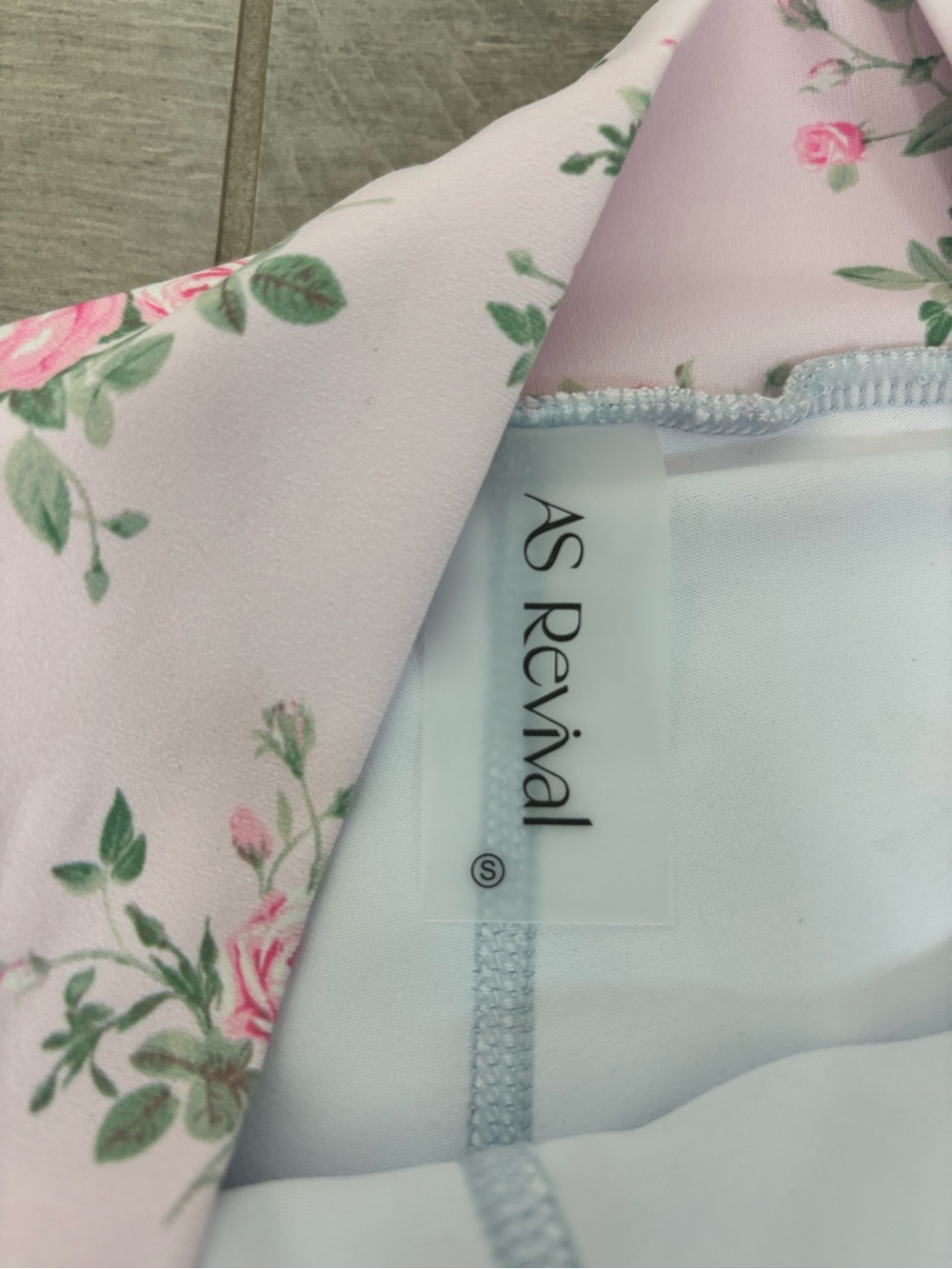 Altr’d State Floral Blue & Pink Two-Piece Crop Top and Skirt Set NWT - Picture 7 of 13